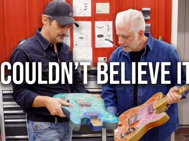 Brad Paisley Accidentally Found a $30,000 Guitar Under Black Spraypaint | Rick Beato